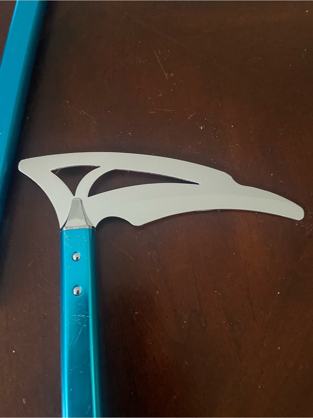 Vintage Century Ice Climbing Tools / Ice Axes – Pair – Blue Aluminum - Picture 3 of 4